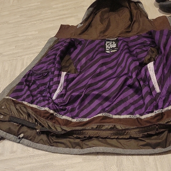 Volcom Men's Gray Performance Jacket - Picture 7 of 9